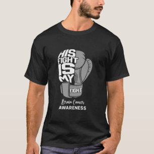 Camiseta Su lucha es mi lucha contra el cáncer de cerebro