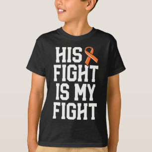 Camiseta Su Lucha Es Mi Lucha Contra El Cáncer De Leucemia 