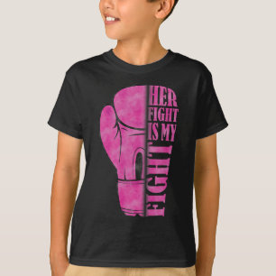 Camiseta Su lucha es mi lucha contra el cáncer de mama