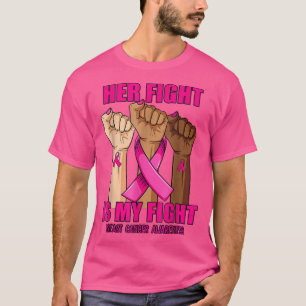 Camiseta Su lucha es mi lucha contra el cáncer de mama