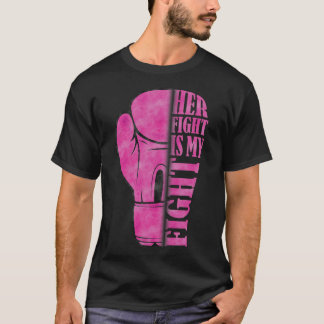 Camiseta Su lucha es mi lucha contra el cáncer de mama