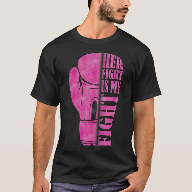 Camiseta Su lucha es mi lucha contra el cáncer de mama (Anverso)