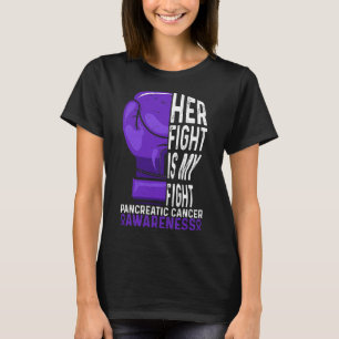 Camiseta Su lucha es mi lucha contra el cáncer de páncreas