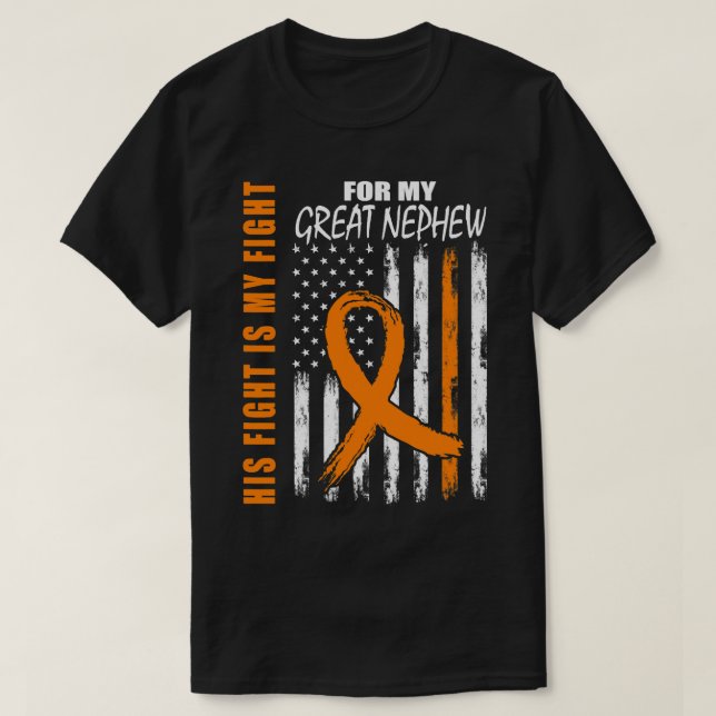 Camiseta Su Lucha Es Mi Lucha Contra El Cáncer De Riñón De  (Diseño del anverso)