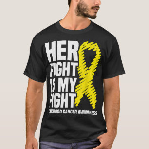 Camiseta Su Lucha Es Mi Lucha Contra El Cáncer Infantil De