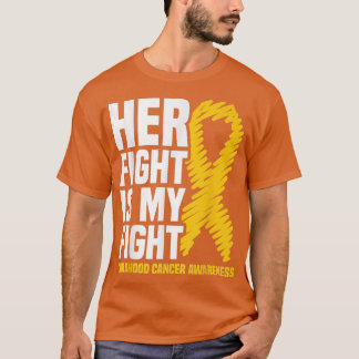 Camiseta Su Lucha Es Mi Lucha Contra El Cáncer Infantil De