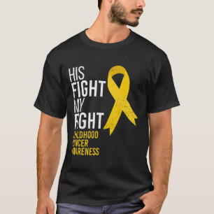 Camiseta Su lucha es mi lucha contra el cáncer infantil G
