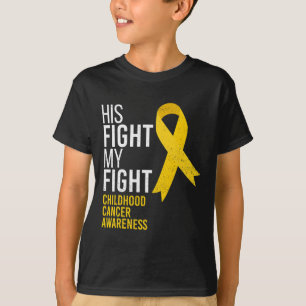 Camiseta Su lucha es mi lucha contra el cáncer infantil G