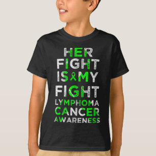 Camiseta Su Lucha Es Mi Lucha Contra El Linfoma, El Cáncer 