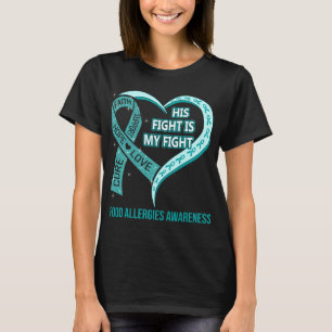 Camiseta Su lucha es mi lucha contra la alergia a los alime