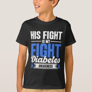 Camiseta Su lucha es mi lucha contra la diabetes