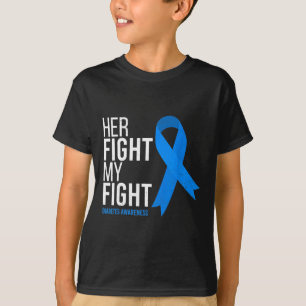 Camiseta Su lucha es mi lucha contra la diabetes