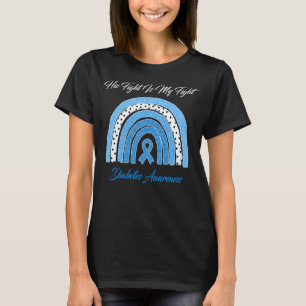 Camiseta Su lucha es mi lucha contra la diabetes Conciencia