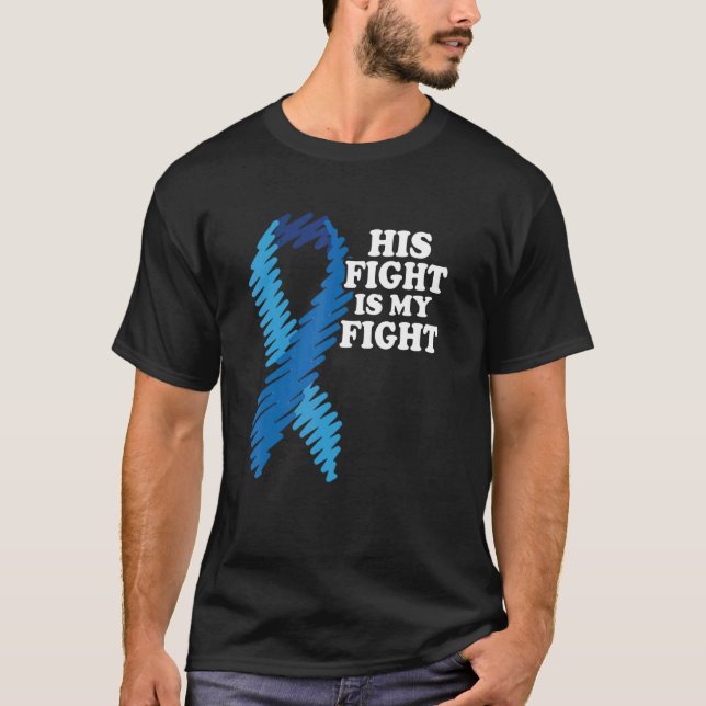 Camiseta Su lucha es mi lucha contra la diabetes Conciencia (Anverso)