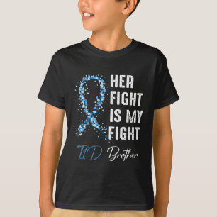 Camiseta Su Lucha Es Mi Lucha Contra La Diabetes De Hermano