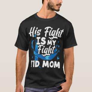 Camiseta Su lucha es mi lucha contra la diabetes de la mamá