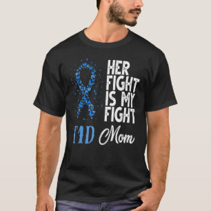 Camiseta Su lucha es mi lucha contra la diabetes de la mamá