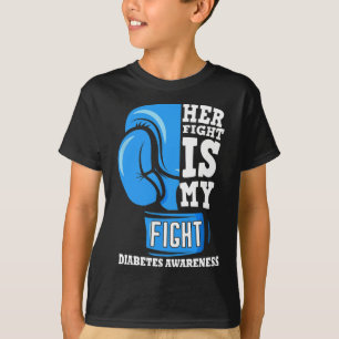Camiseta Su Lucha Es Mi Lucha Contra La Diabetes Glove De B