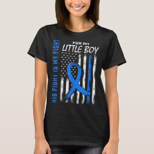 Camiseta Su lucha es mi lucha contra la diabetes, la luz de
