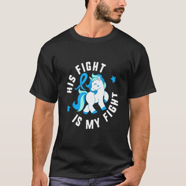 Camiseta Su lucha es mi lucha contra la diabetes T1. Concie (Anverso)