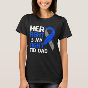 Camiseta Su Lucha Es Mi Lucha Contra La Diabetes T1D De Pap