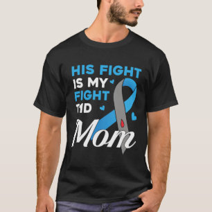Camiseta Su Lucha Es Mi Lucha Contra La Diabetes T1d Tipo 1