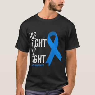 Camiseta Su lucha es mi lucha contra la diabetes tipo T1D