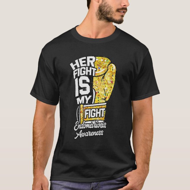 Camiseta Su Lucha Es Mi Lucha Contra La Endometriosis Del G (Anverso)