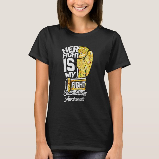 Camiseta Su Lucha Es Mi Lucha Contra La Endometriosis Del G (Anverso)