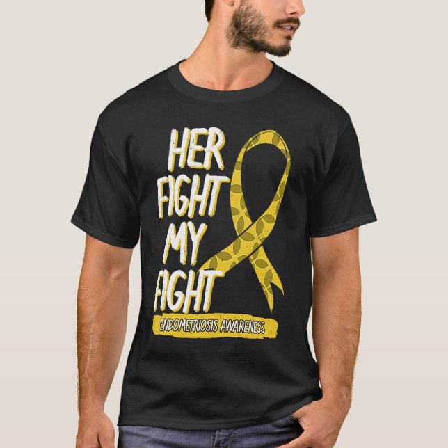 Camiseta Su Lucha Es Mi Lucha Contra La Endometriosis Uteru (Anverso)