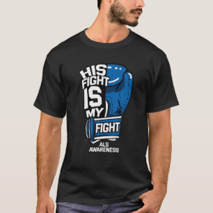 Camiseta Su lucha es mi lucha contra la enfermedad de Lou G