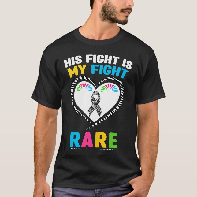 Camiseta Su lucha es mi lucha contra la enfermedad rara 1 (Anverso)