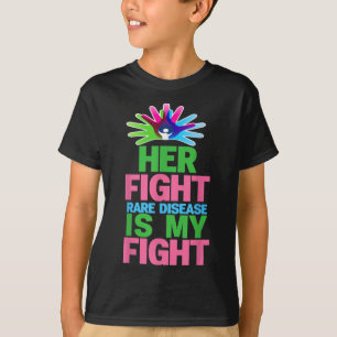 Camiseta Su Lucha Es Mi Lucha Contra La Enfermedad Rara - E