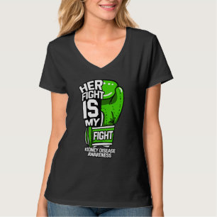 Camiseta Su Lucha Es Mi Lucha Contra La Enfermedad Renal Or