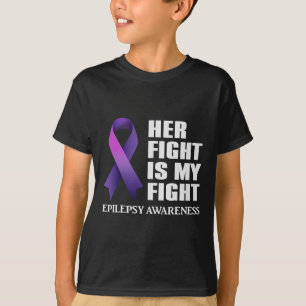 Camiseta Su lucha es mi lucha contra la epilepsia