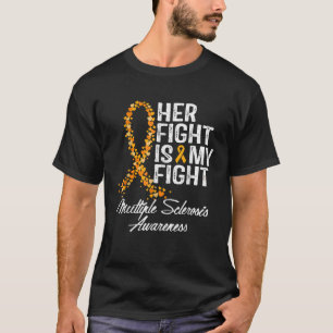 Camiseta Su lucha es mi lucha contra la esclerosis múltiple