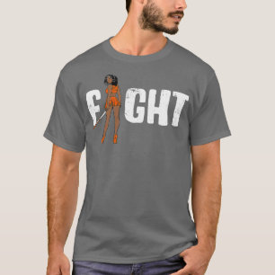Camiseta Su Lucha Es Mi Lucha Contra La Leucemia Melanin Wa