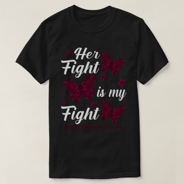 Camiseta Su Lucha Es Mi Lucha Contra La Malformación Linfát (Diseño del anverso)