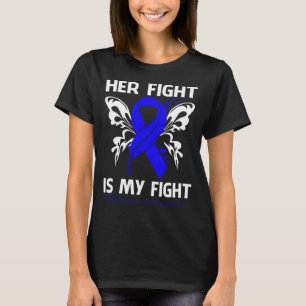 Camiseta Su lucha es mi lucha contra la mariposa ALOPECIA