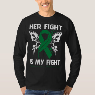 Camiseta Su lucha es mi lucha contra la mariposa GLAUCOMA