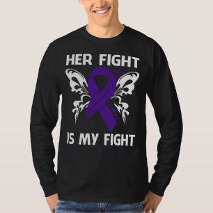 Camiseta Su lucha es mi lucha contra la mariposa LUPUS
