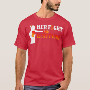 Camiseta Su Lucha Es Mi Lucha Contra Las Células De Sangre