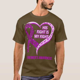 Camiseta Su Lucha Es Mi Lucha Contra Los Alzheimers Del Cor