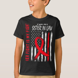 Camiseta Su lucha es mi lucha Cuñada Enfermedad cardíaca