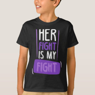 Camiseta Su Lucha Es Mi Lucha De Cáncer De Quimioterapia Pa