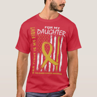 Camiseta Su Lucha Es Mi Lucha De Hija Cáncer De Niña