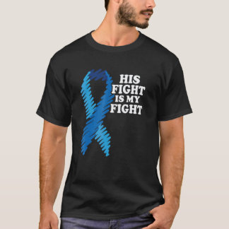 Camiseta Su lucha es mi lucha Diabetes Conciencia T1d Azul