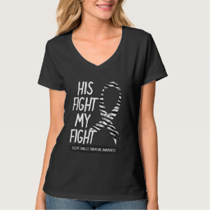Camiseta Su Lucha Es Mi Lucha Ehlers Danlos Zebra Striped