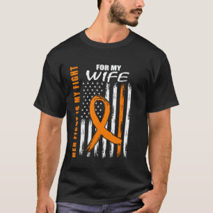 Camiseta Su lucha es mi lucha Esposa Esclerosis Múltiple Aw