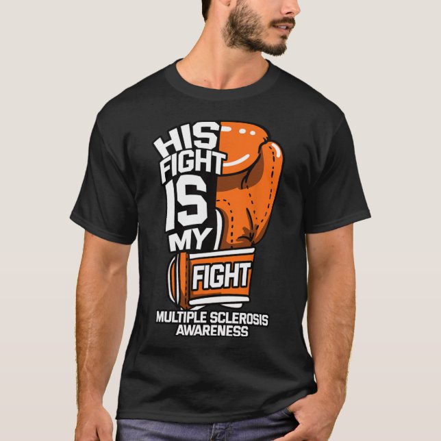 Camiseta Su Lucha Es Mi Lucha Múltiple Esclerosis Autoimmun (Anverso)